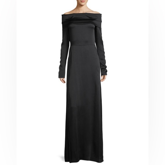 Theory Elegant Maxi Off the Shoulder Dress Gown (NWT) - Picture 2 of 11